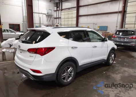 2017 Hyundai Santa Fe Sport 2.4L from USA, damaged, VIN 5XYZU3LB9HG389737